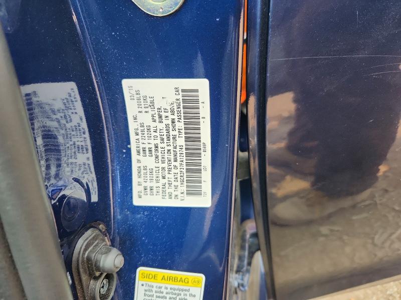 Aukcja sprzedaży 2015 Honda Accord, vin: 1HGCR2F37FA129745, numer aukcji: 60571006