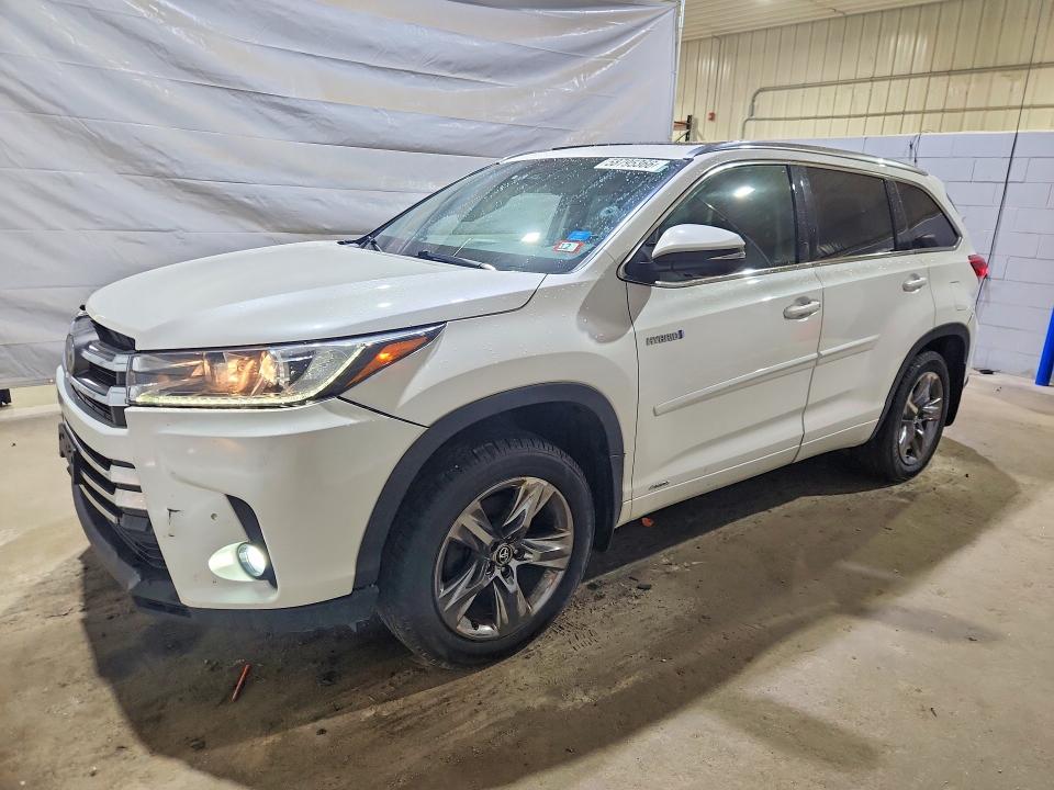 2019 Toyota Highlander მანქანა იყიდება აუქციონზე, vin: 5TDDGRFH7KS072697, აუქციონის ნომერი: 58795366
