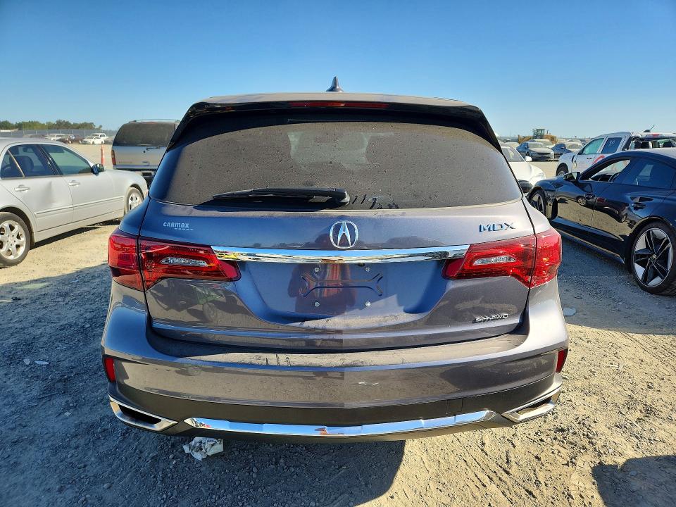 62130776 :رقم المزاد ، 5J8YD4H34KL022390 vin ، 2019 Acura Mdx مزاد بيع
