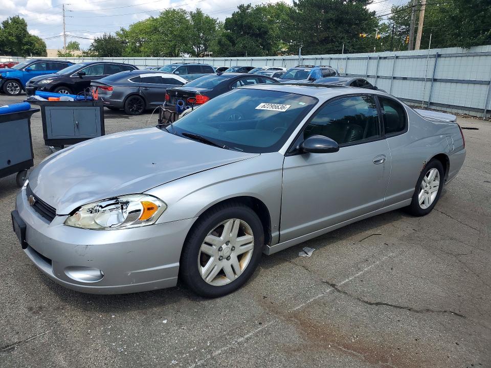 62295636 :رقم المزاد ، 2G1WN151569337225 vin ، 2006 Chevrolet Monte Carlo مزاد بيع