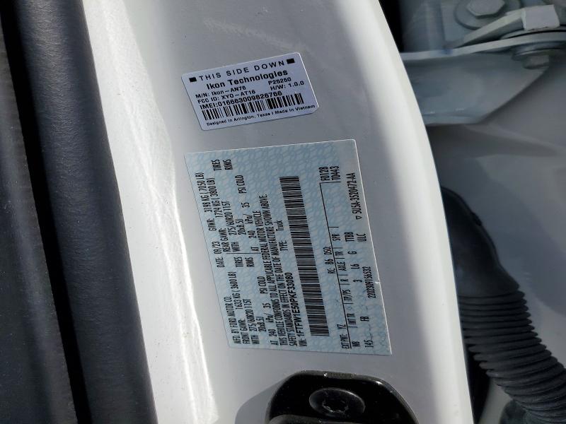 Продаж на аукціоні авто 2023 Ford F150, vin: 1FTFW1E50PKF33080, номер лоту: 62743946