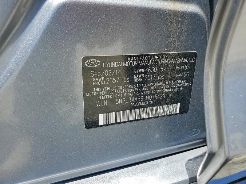 Продаж на аукціоні авто 2015 Hyundai Sonata, vin: 5NPE34AB6FH075429, номер лоту: 60183886