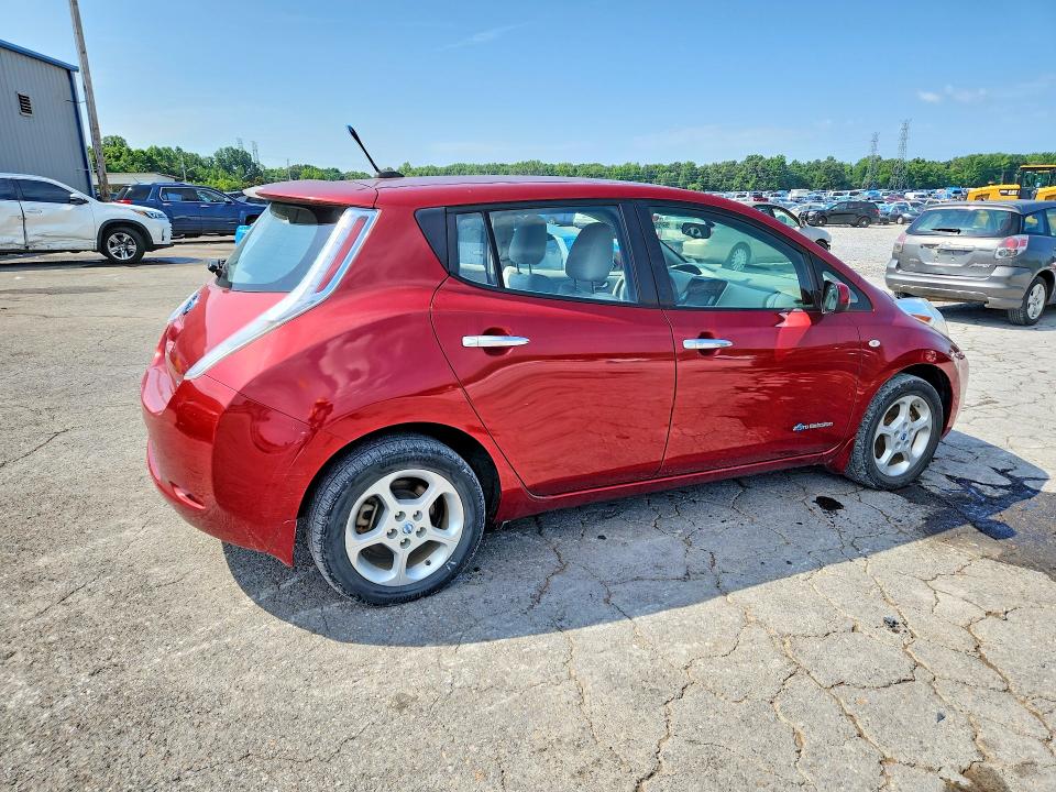 60259336 :رقم المزاد ، JN1AZ0CP5CT023489 vin ، 2012 Nissan Leaf مزاد بيع