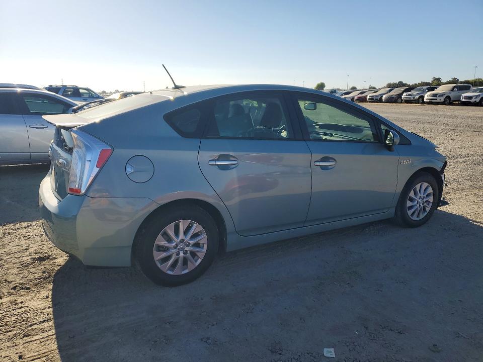 Продажа на аукционе авто 2012 Toyota Prius Plug-in Hybrid, vin: JTDKN3DP5C3009976, номер лота: 62437946