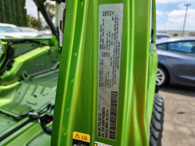 2026 Jeep Wrangler მანქანა იყიდება აუქციონზე, vin: 1C4PJXDN7TW208310, აუქციონის ნომერი: 59290556
