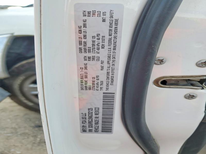 63173646 :رقم المزاد ، 3C6UR5CJ5NG202125 vin ، 2022 Ram 2500 مزاد بيع