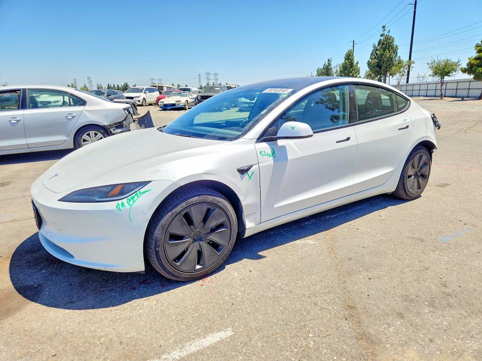 Aukcja sprzedaży 2025 Tesla Model 3, vin: 5YJ3E1EA6SF050721, numer aukcji: 59340046