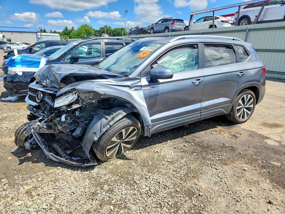 2024 Volkswagen Taos მანქანა იყიდება აუქციონზე, vin: 3VVEX7B27RM100262, აუქციონის ნომერი: 60124546