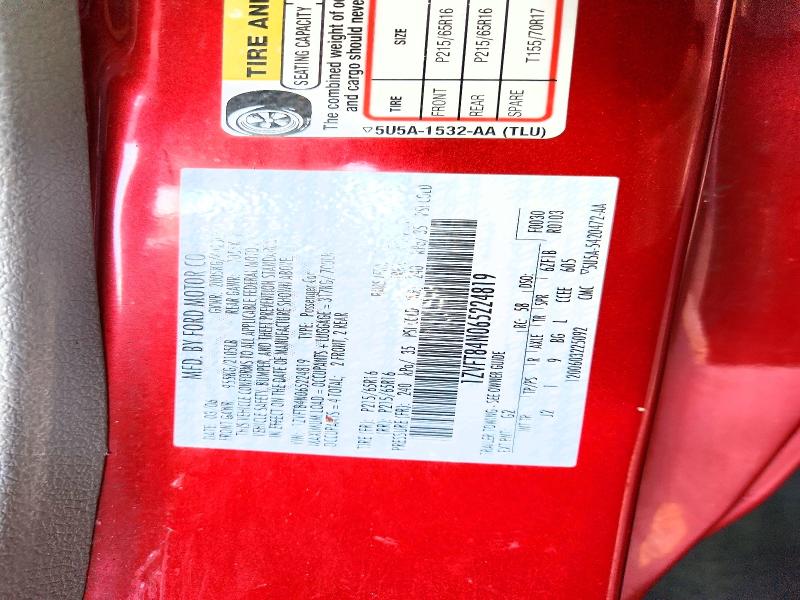 Aukcja sprzedaży 2006 Ford Mustang, vin: 1ZVFT84N065224819, numer aukcji: 59820716