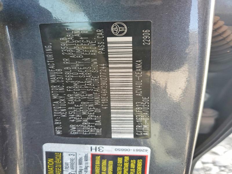 Продаж на аукціоні авто 2009 Toyota Camry, vin: 4T1BE46K29U277244, номер лоту: 62756336