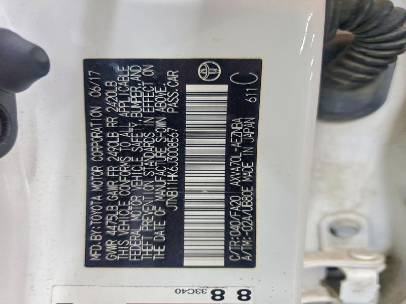 Продаж на аукціоні авто 2018 Toyota Camry, vin: JTNB11HK6J3008567, номер лоту: 61302566