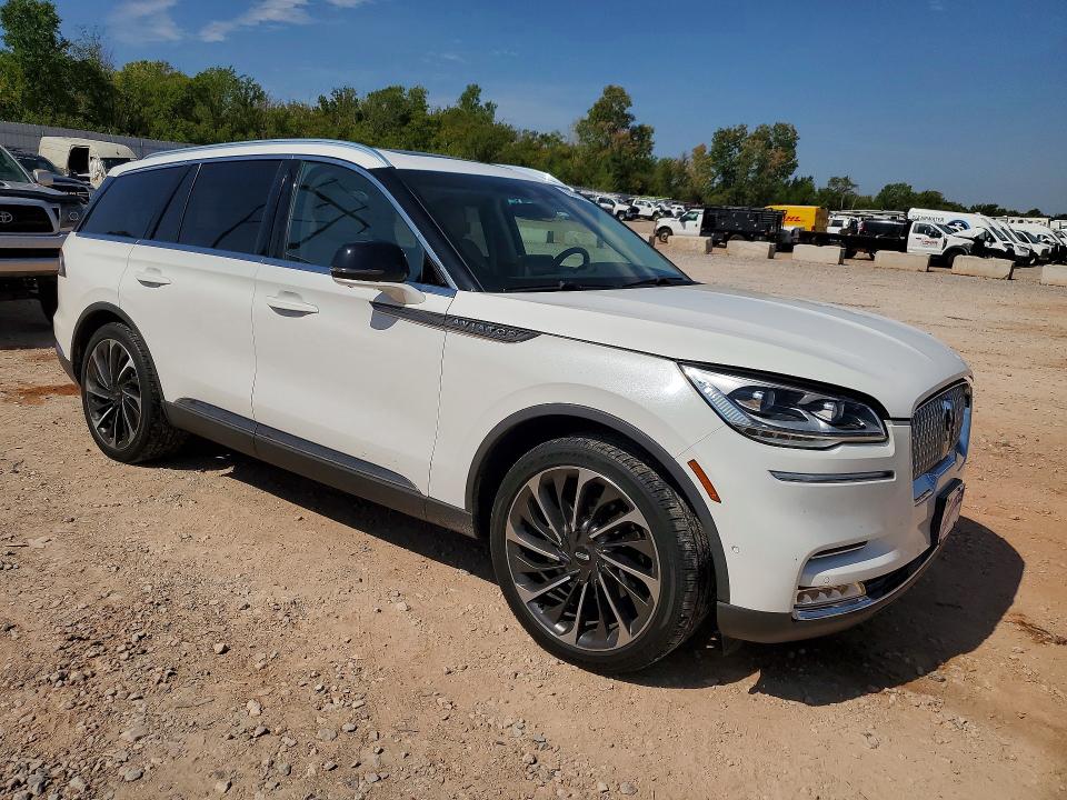 63340556 :رقم المزاد ، 5LM5J7XC9LGL01608 vin ، 2020 Lincoln Aviator مزاد بيع