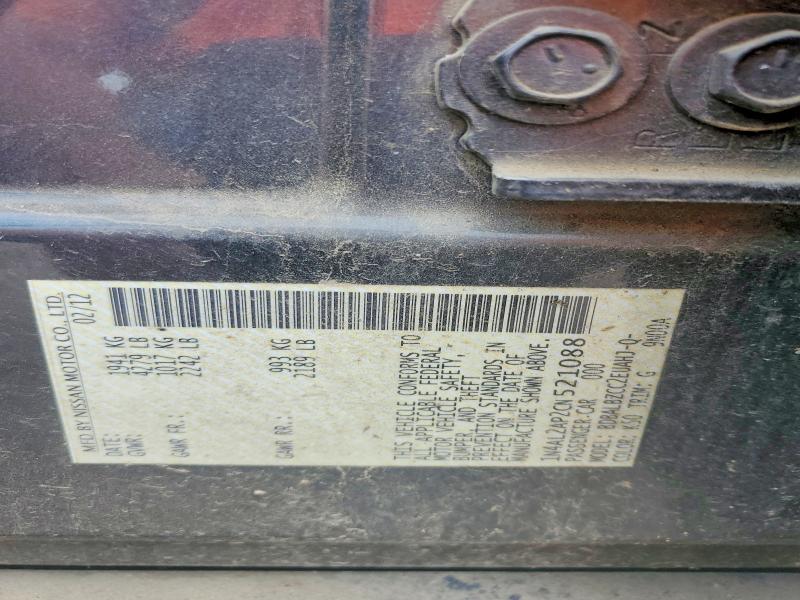 Aukcja sprzedaży 2012 Nissan Altima, vin: 1N4AL2AP2CN521088, numer aukcji: 60849096