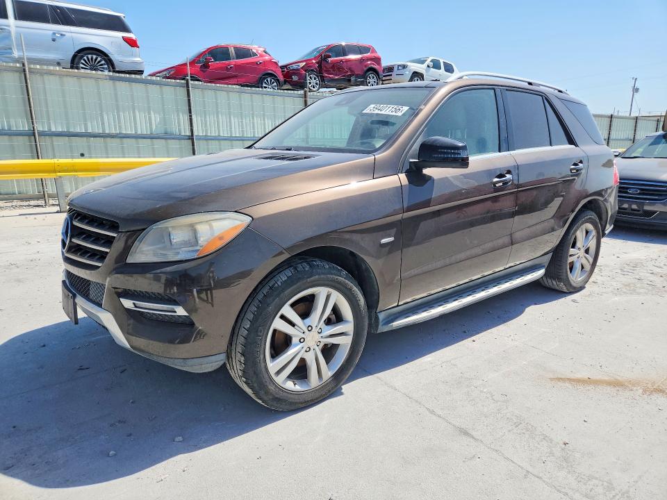 Aukcja sprzedaży 2012 Mercedes-benz Ml, vin: 4JGDA2EB3CA018300, numer aukcji: 59401156