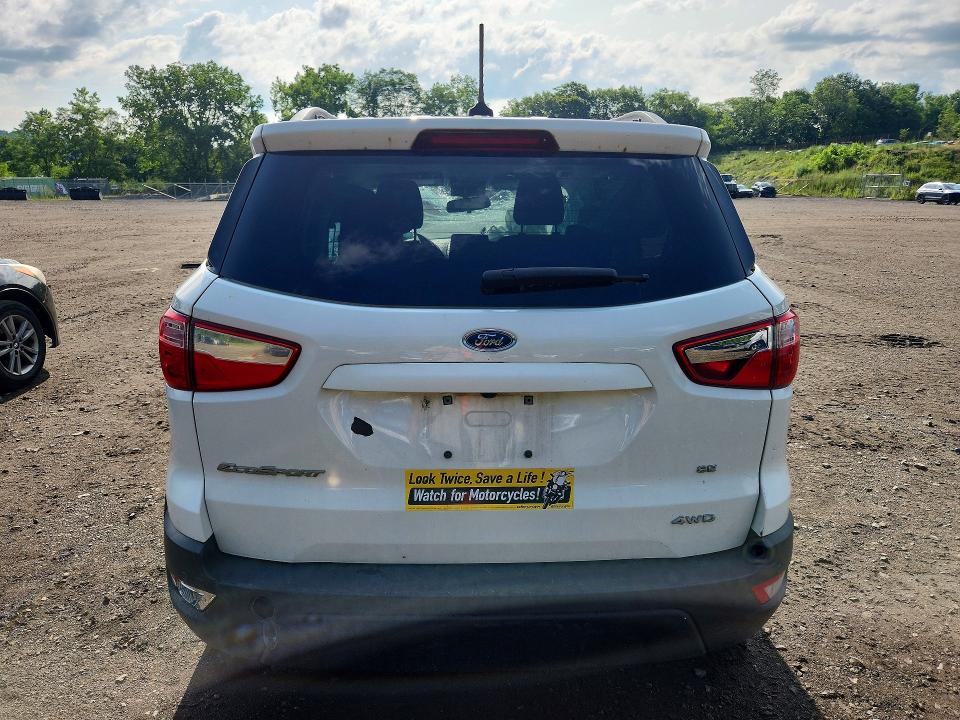 61532646 :رقم المزاد ، MAJ6P1ULXJC192341 vin ، 2018 Ford Ecosport مزاد بيع
