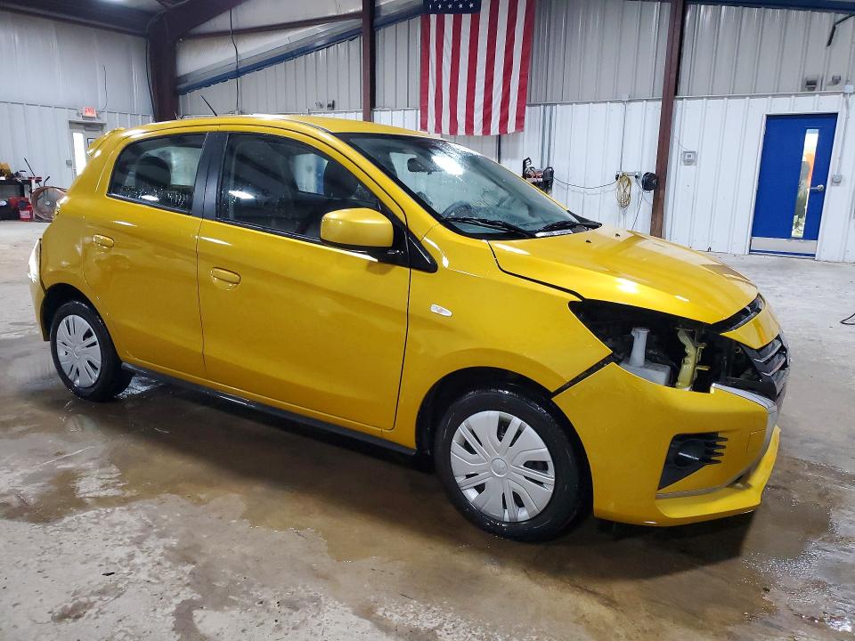 2024 Mitsubishi Mirage მანქანა იყიდება აუქციონზე, vin: ML32AUHJ5RH035077, აუქციონის ნომერი: 61839336