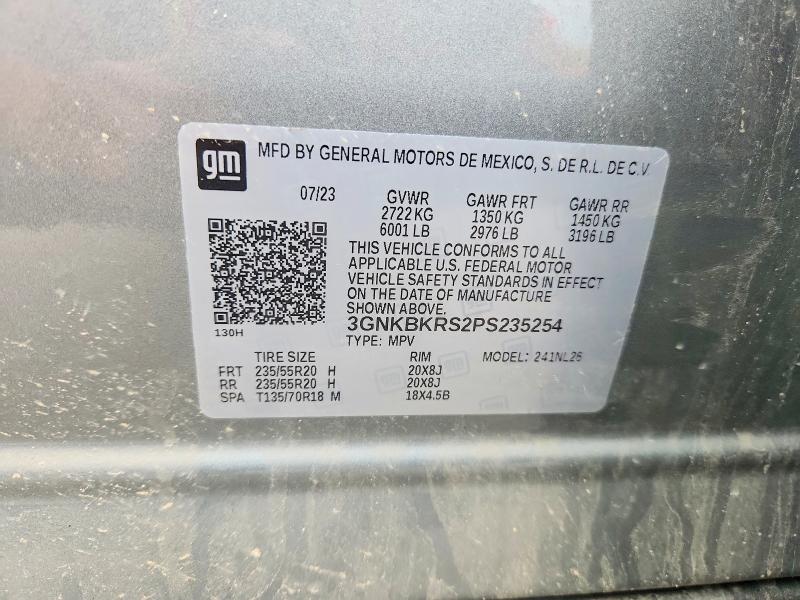 Продажа на аукционе авто 2023 Chevrolet Blazer, vin: 3GNKBKRS2PS235254, номер лота: 61341776