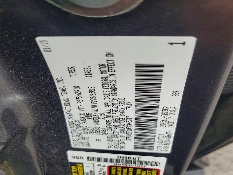2015 Toyota Tundra მანქანა იყიდება აუქციონზე, vin: 5TFUY5F10FX446317, აუქციონის ნომერი: 62966886