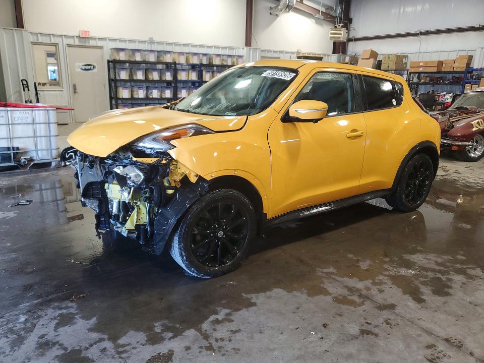 2015 Nissan Juke მანქანა იყიდება აუქციონზე, vin: JN8AF5MV7FT564049, აუქციონის ნომერი: 59199936