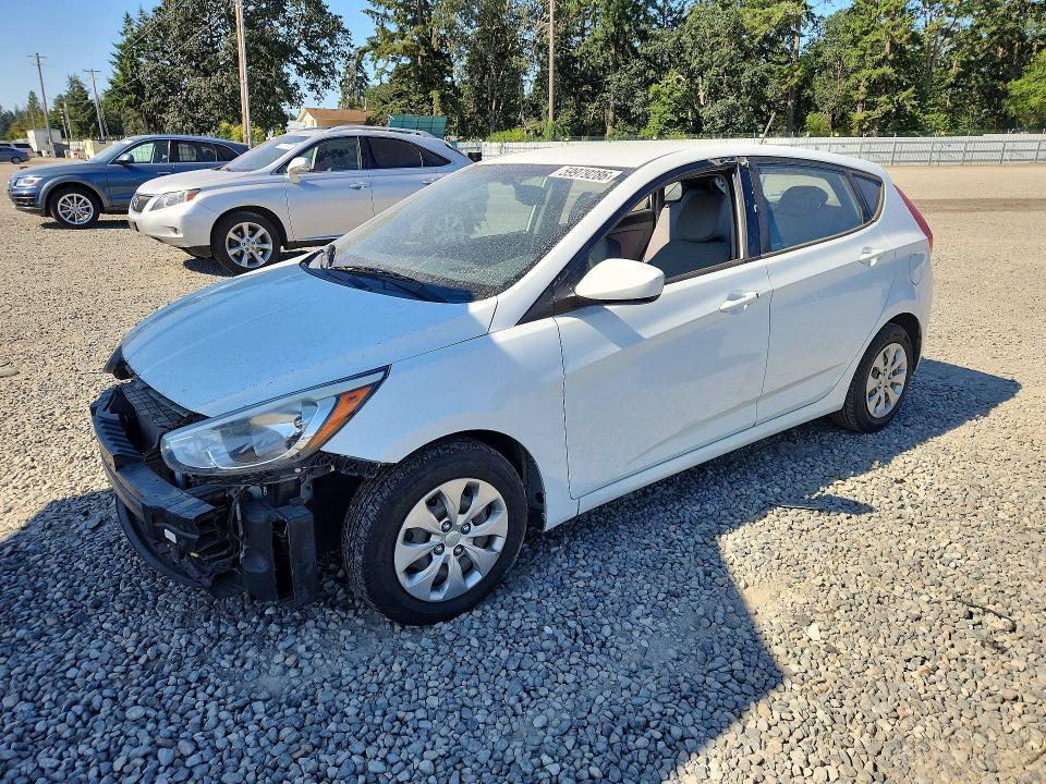 59979286 :رقم المزاد ، KMHCT5AE0GU256200 vin ، 2016 Hyundai Accent مزاد بيع