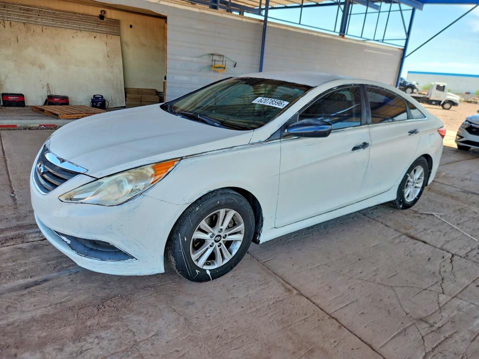 62078596 :رقم المزاد ، 5NPEB4AC0EH903047 vin ، 2014 Hyundai Sonata مزاد بيع