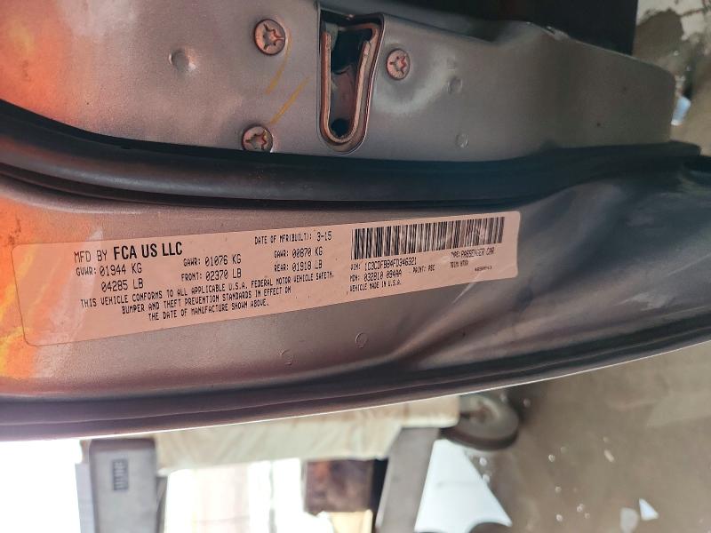 61342356 :رقم المزاد ، 1C3CDFBB4FD346321 vin ، 2015 Dodge Dart مزاد بيع
