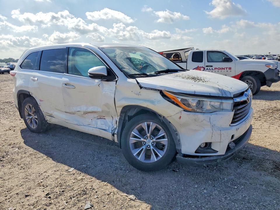 Aukcja sprzedaży 2014 Toyota Highlander, vin: 5TDZKRFH9ES004636, numer aukcji: 62342056