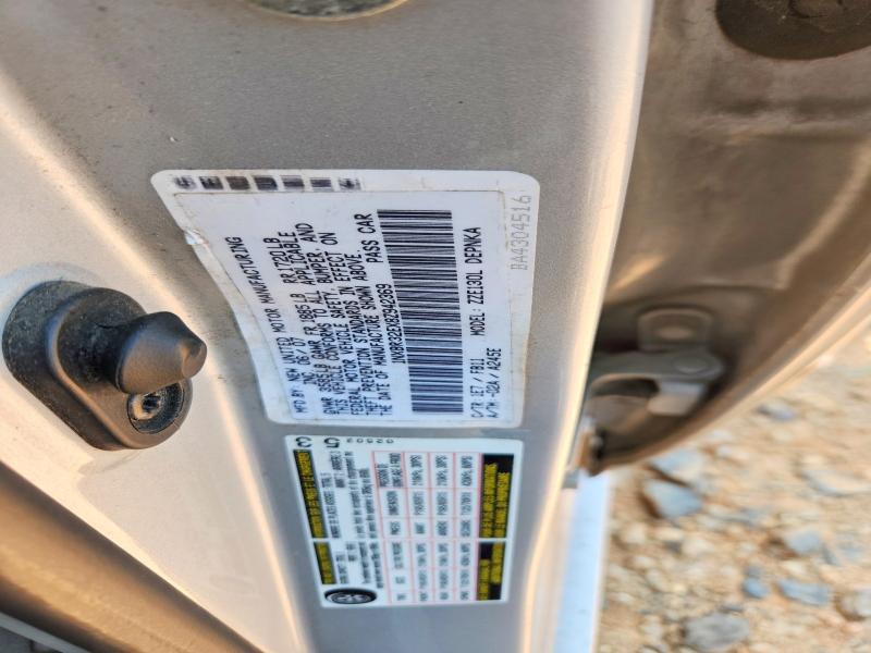 62298566 :رقم المزاد ، 1NXBR32EX8Z942369 vin ، 2008 Toyota Corolla مزاد بيع