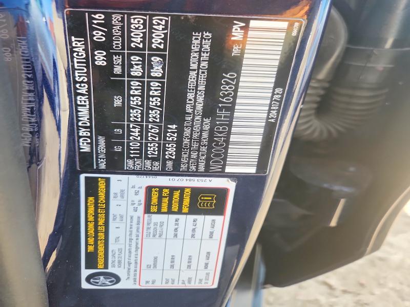 Продажа на аукционе авто 2017 Mercedes-benz Glc, vin: WDC0G4KB1HF163826, номер лота: 63352976