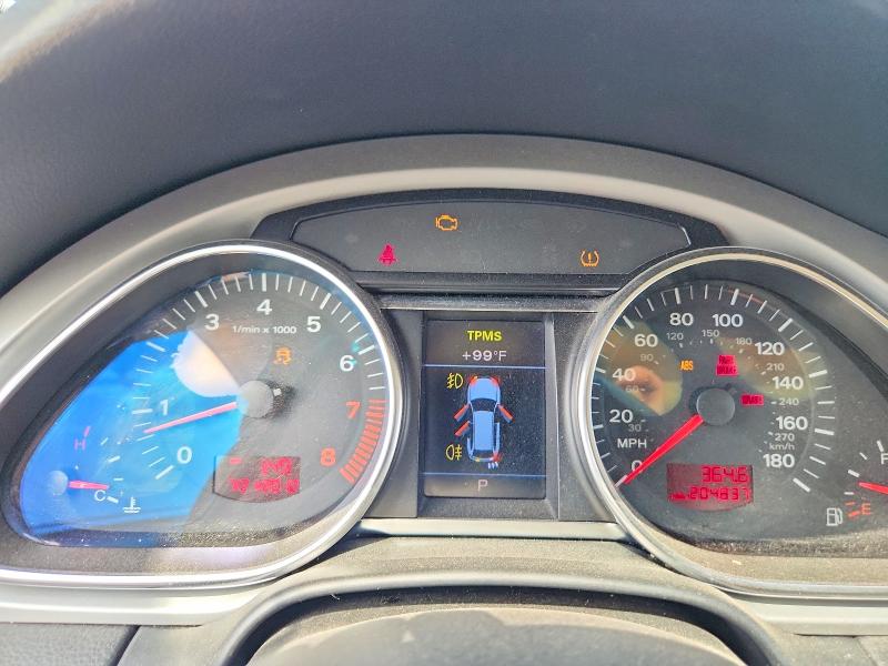 2009 Audi Q7 მანქანა იყიდება აუქციონზე, vin: WA1AY74L49D025445, აუქციონის ნომერი: 59905756