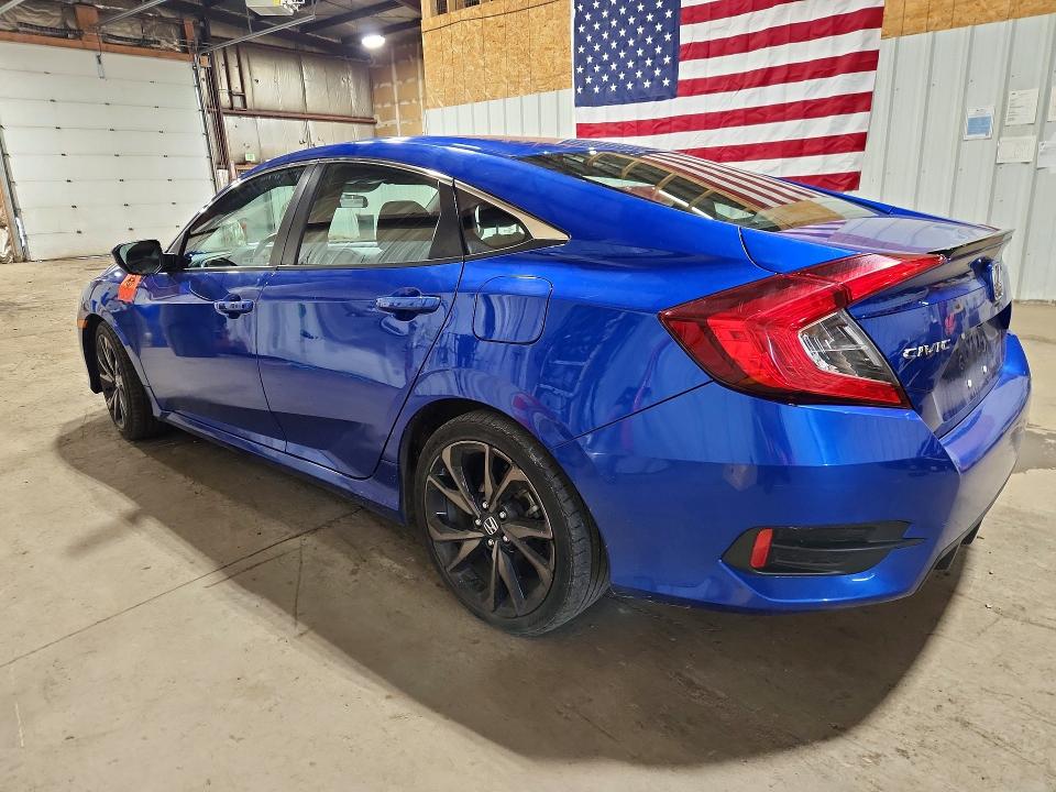60862296 :رقم المزاد ، 19XFC2F88KE009646 vin ، 2019 Honda Civic مزاد بيع