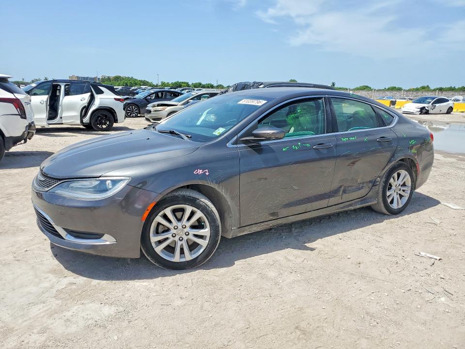 61039796 :رقم المزاد ، 1C3CCCAB8FN560077 vin ، 2015 Chrysler 200 مزاد بيع