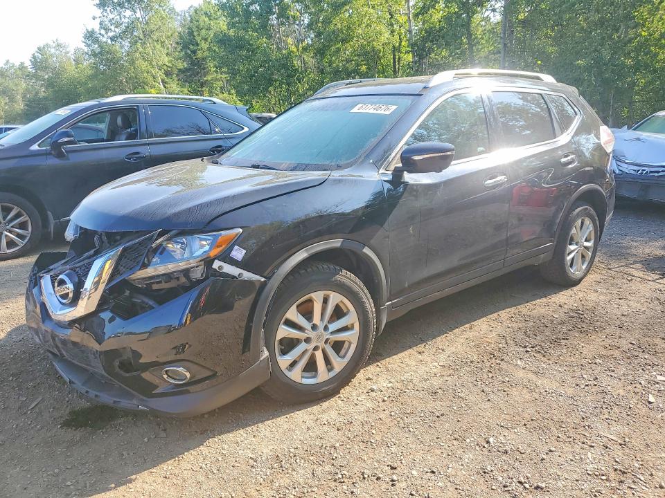 2014 Nissan Rogue მანქანა იყიდება აუქციონზე, vin: 5N1AT2MM7EC758357, აუქციონის ნომერი: 61774676