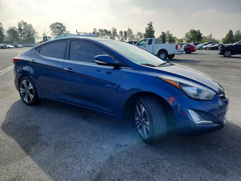 62839136 :رقم المزاد ، KMHDH4AHXEU171193 vin ، 2014 Hyundai Elantra مزاد بيع