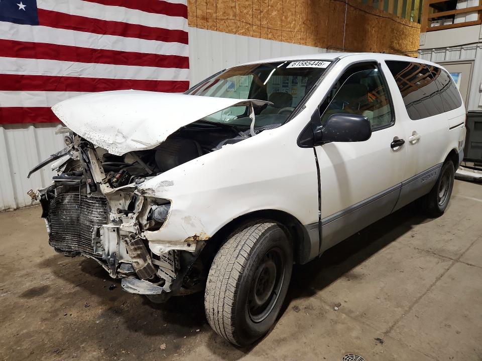 Продажа на аукционе авто 1999 Toyota Sienna, vin: 4T3ZF19C0XU152049, номер лота: 61585446