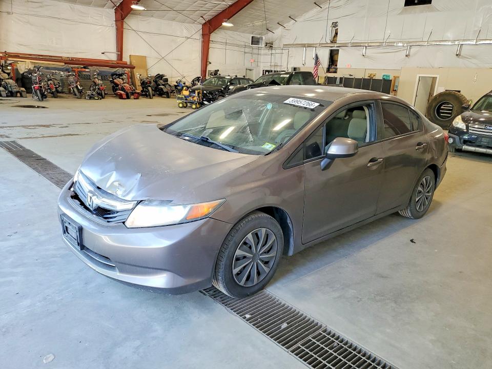 Auction sale of the 2012 Honda Civic, vin: 2HGFB2F56CH552333, lot number: 59957266