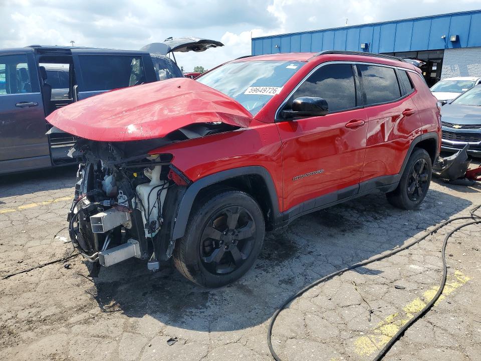 Продаж на аукціоні авто 2018 Jeep Compass, vin: 3C4NJDBB9JT254657, номер лоту: 59649726