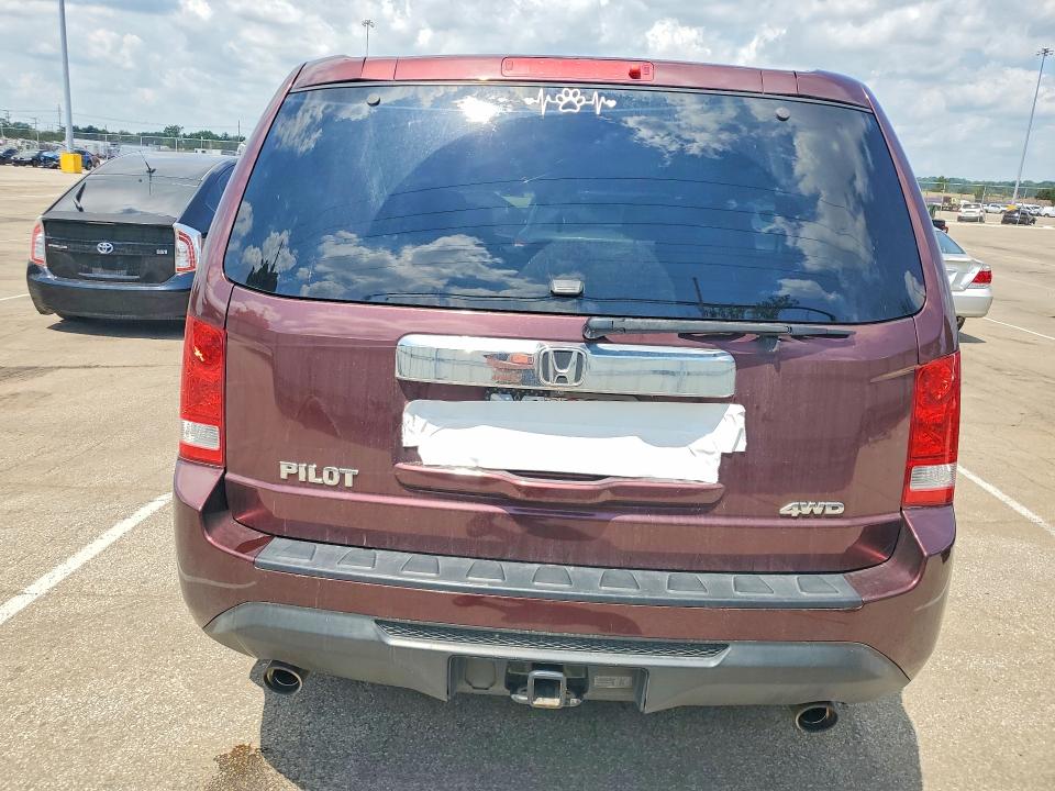 59671816 :رقم المزاد ، 5FNYF4H56CB064574 vin ، 2012 Honda Pilot مزاد بيع