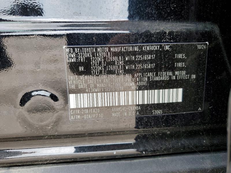 Продаж на аукціоні авто 2024 Toyota Rav4 Hybrid, vin: 4T3RWRFV1RU161818, номер лоту: 61730566