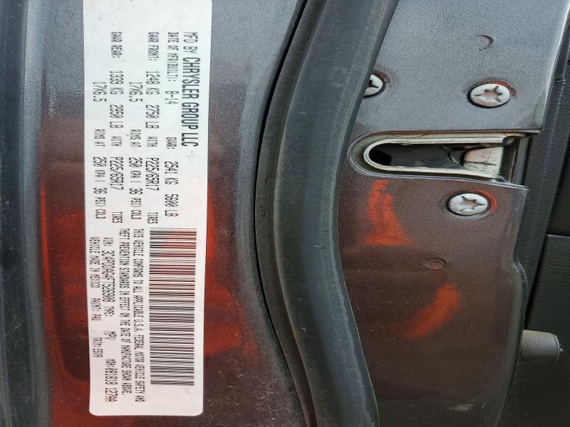 Продажа на аукционе авто 2015 Dodge Journey, vin: 3C4PDDAG4FT526908, номер лота: 60756576