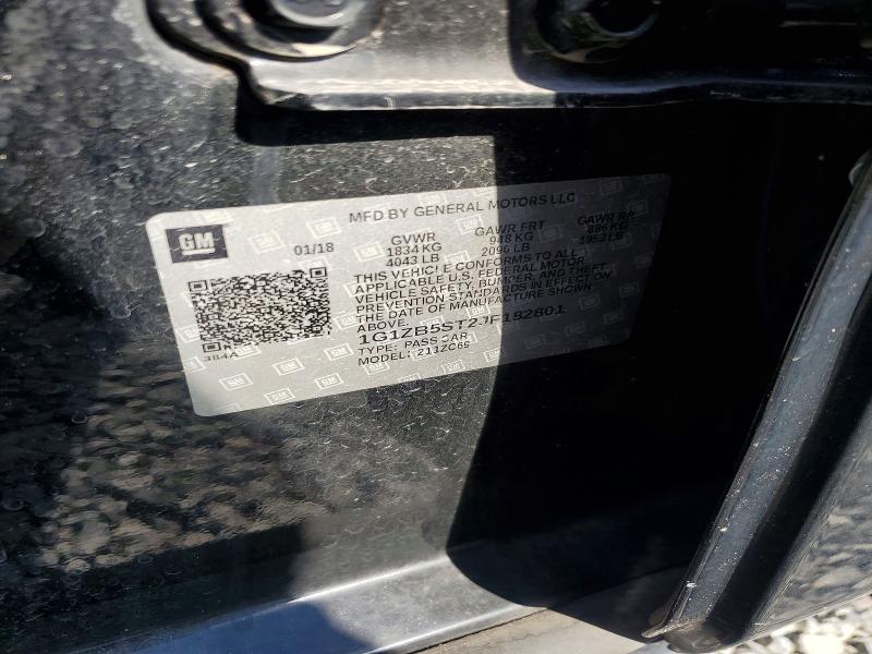 Продаж на аукціоні авто 2018 Chevrolet Malibu, vin: 1G1ZB5ST2JF182801, номер лоту: 59151016