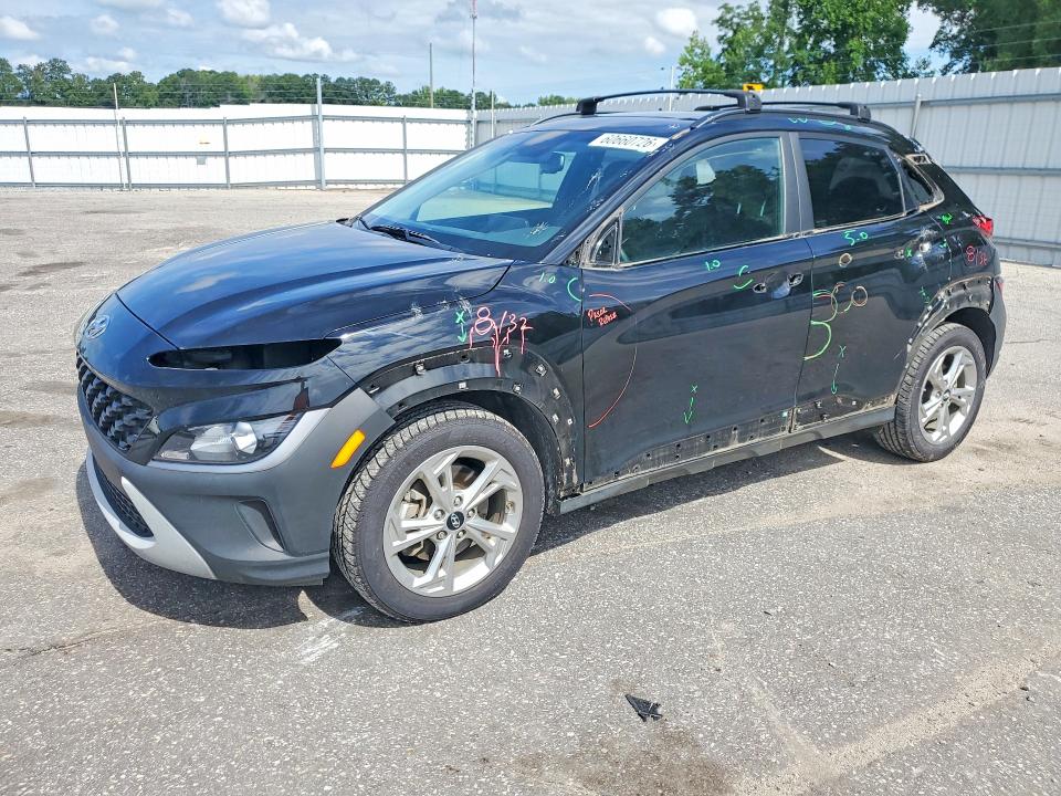 2022 Hyundai Kona მანქანა იყიდება აუქციონზე, vin: KM8K3CAB3NU831375, აუქციონის ნომერი: 60660726
