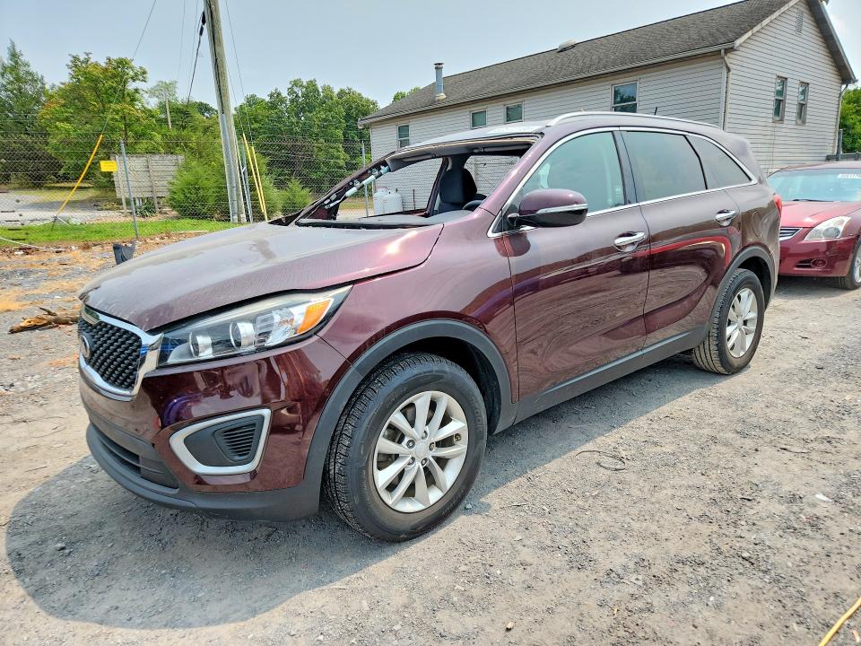 2017 Kia Sorento მანქანა იყიდება აუქციონზე, vin: 5XYPG4A39HG303584, აუქციონის ნომერი: 62572706