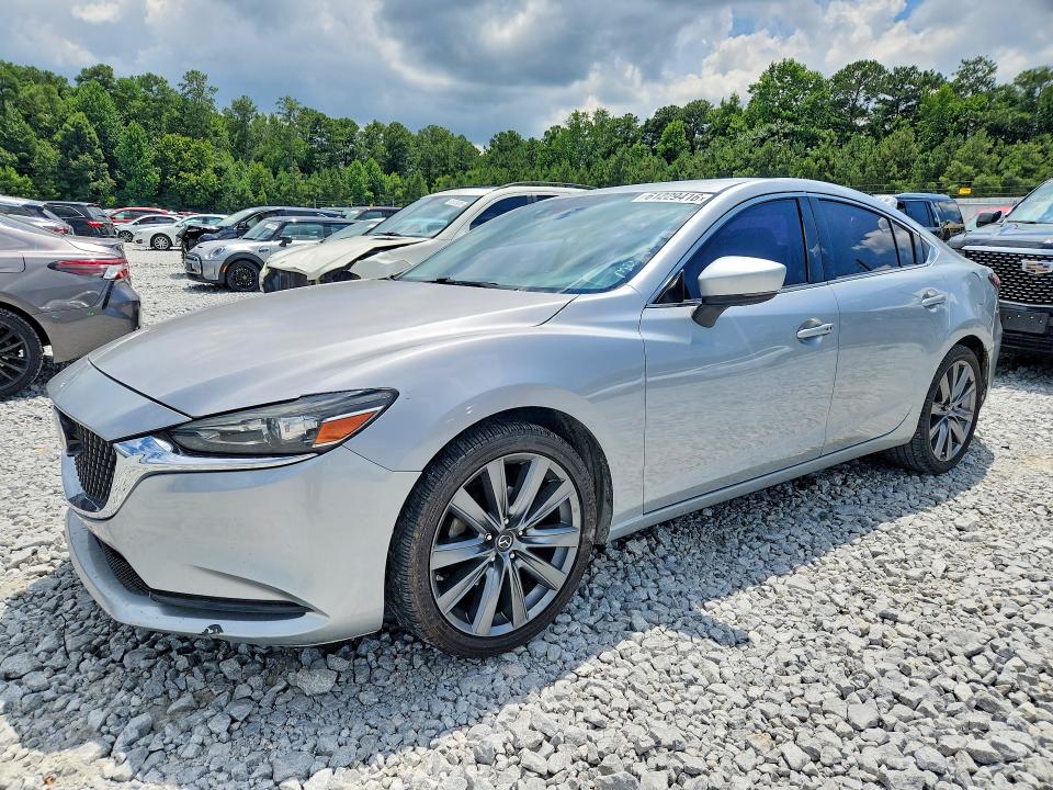 61229416 :رقم المزاد ، JM1GL1VM1J1335674 vin ، 2018 Mazda 6 مزاد بيع
