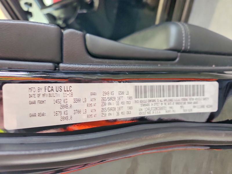 2019 Jeep Grand Cherokee მანქანა იყიდება აუქციონზე, vin: 1C4RJFCG9KC609721, აუქციონის ნომერი: 59864326