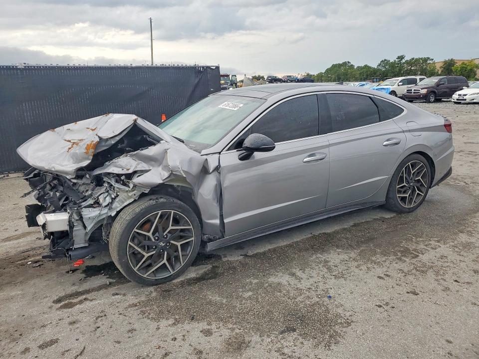 61672066 :رقم المزاد ، KMHL14JC2PA274374 vin ، 2023 Hyundai Sonata مزاد بيع
