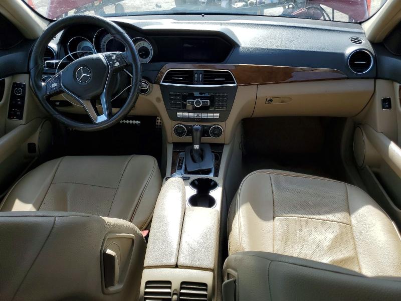 63168786 :رقم المزاد ، WDDGF4HB6ER307790 vin ، 2014 Mercedes-benz C مزاد بيع