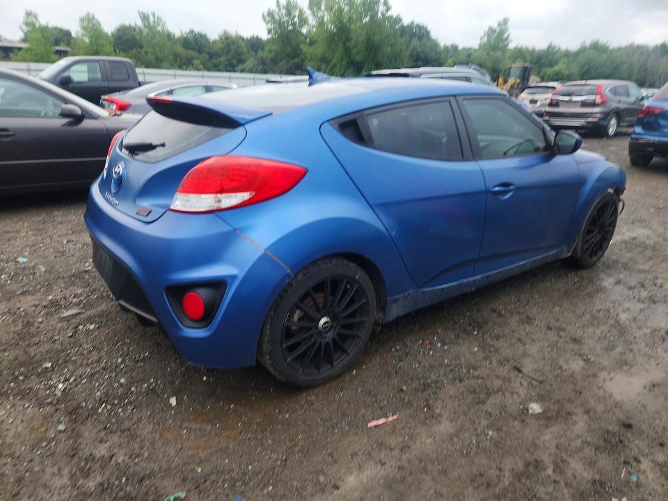 62964356 :رقم المزاد ، KMHTC6AE2GU257645 vin ، 2016 Hyundai Veloster مزاد بيع