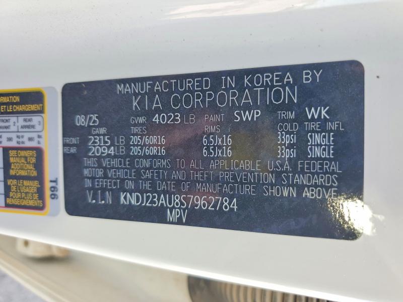 Продаж на аукціоні авто 2025 Kia Soul, vin: KNDJ23AU8S7962784, номер лоту: 62647476