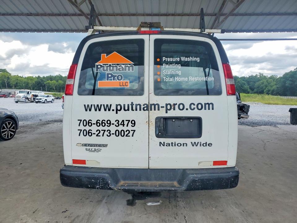2021 Chevrolet Express G2500 მანქანა იყიდება აუქციონზე, vin: 1GCWGAFP2M1249609, აუქციონის ნომერი: 60037736